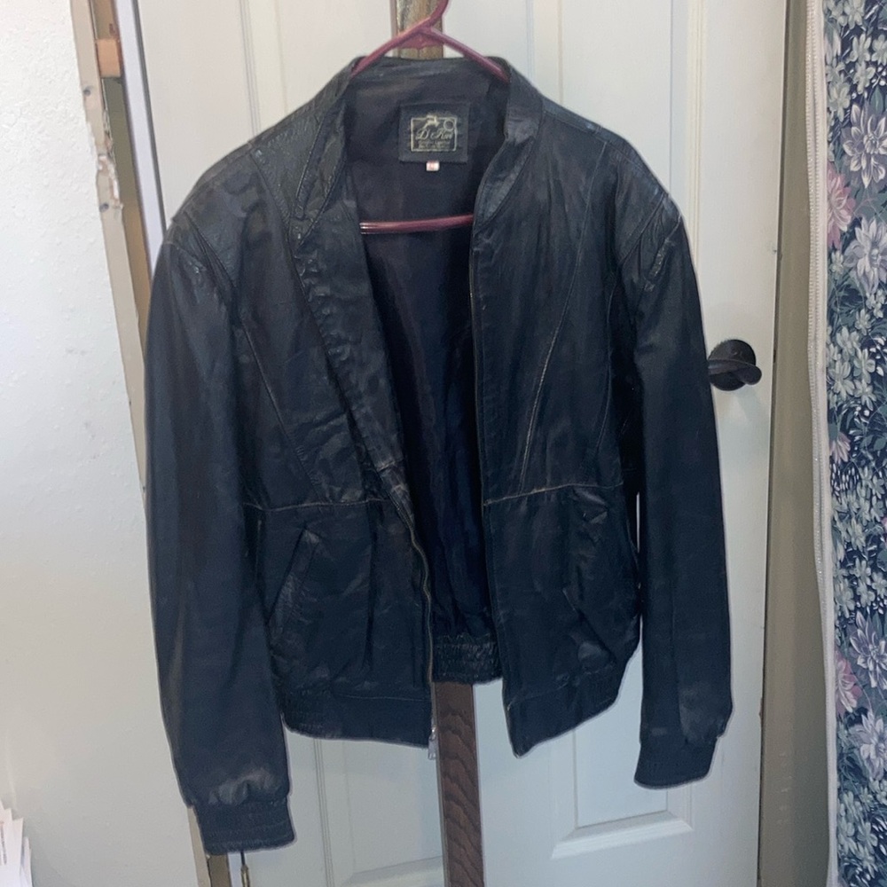 D’Reir Genuine leather jacket made in Mexico new vintage